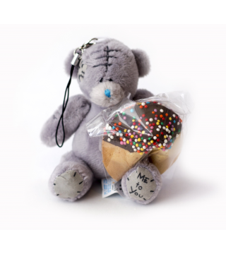 Мишка Тедди и печенье с предсказанием для Тебя.